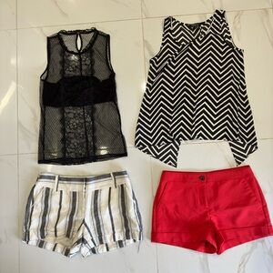🔻Express Bundle shorts size 8 & top small🔺
